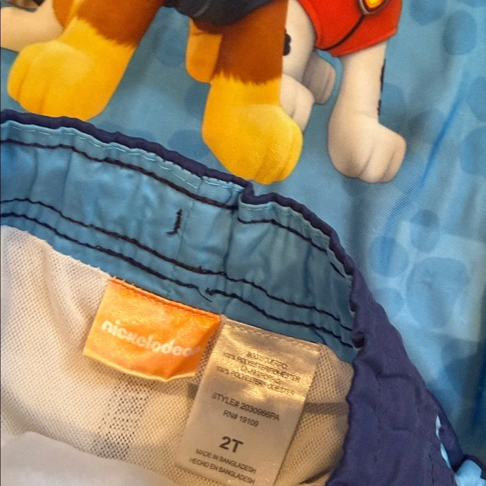 Cartoon Character Swimwear Set Bottoms and Tops